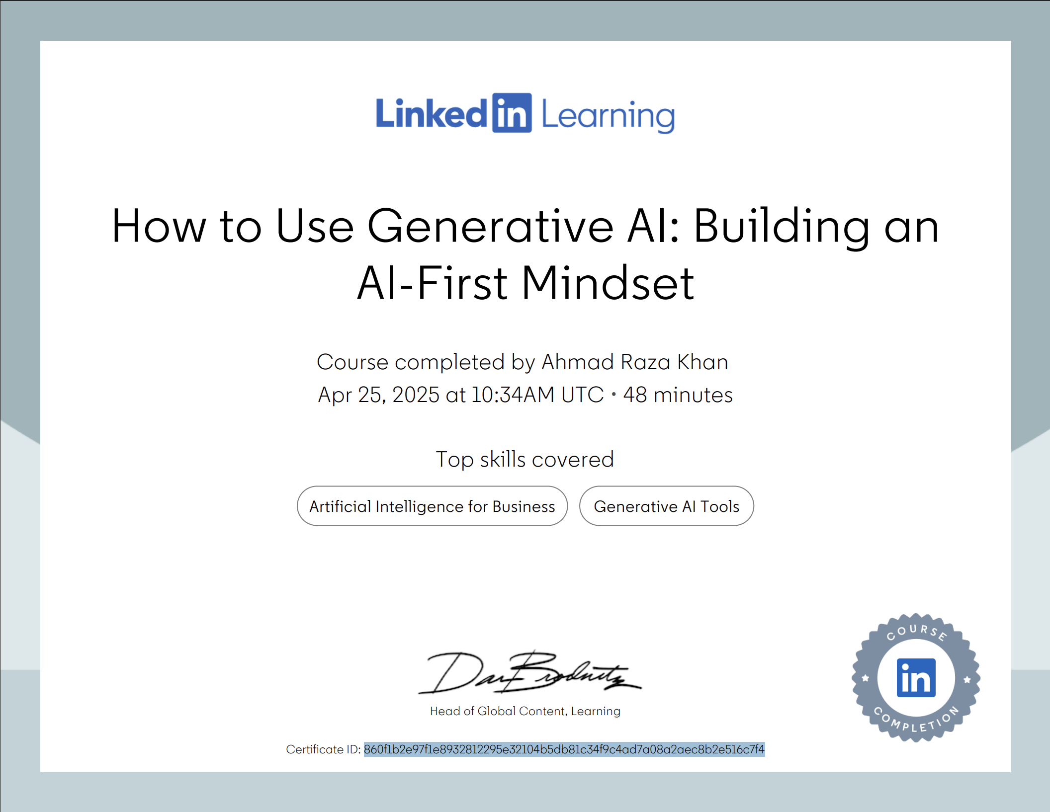 How to Use Generative AI: Building an AI-First Mindset